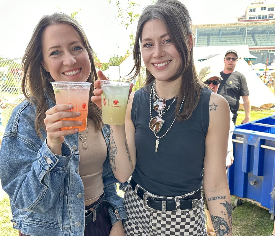 Exclusive: Larkin Poe Support Sober Tent, Mental Health Awareness with 1 Million Strong at Jazz Fest 2023