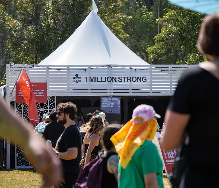 1 Million Strong Brings Sober-Supportive Wellness Retreat to Just Like Heaven and Cruel World Festivals