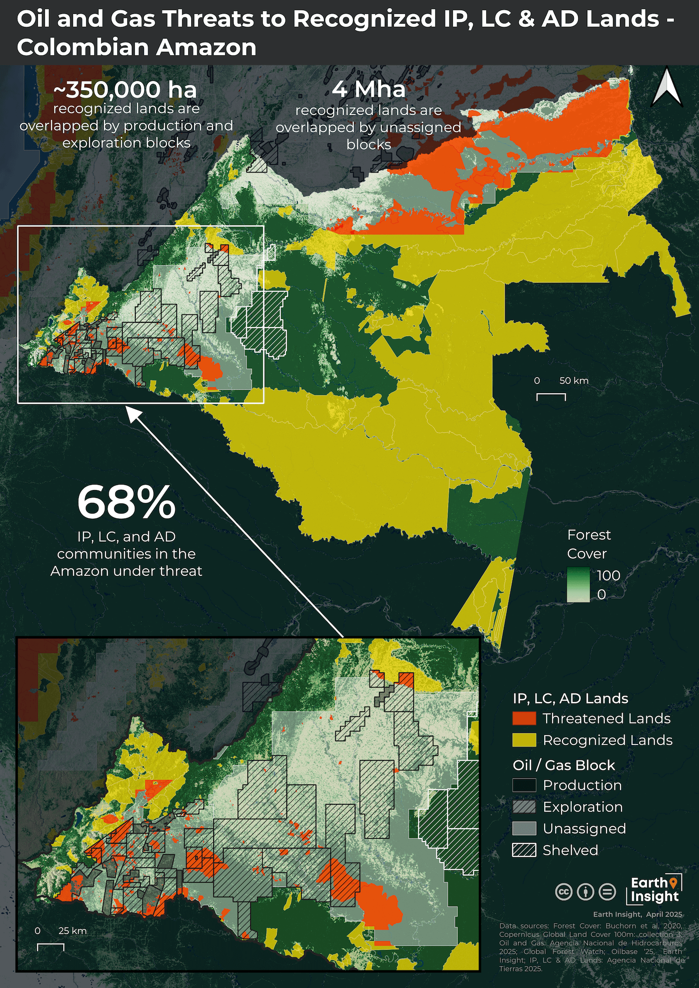 Colombia IPLC threat map
