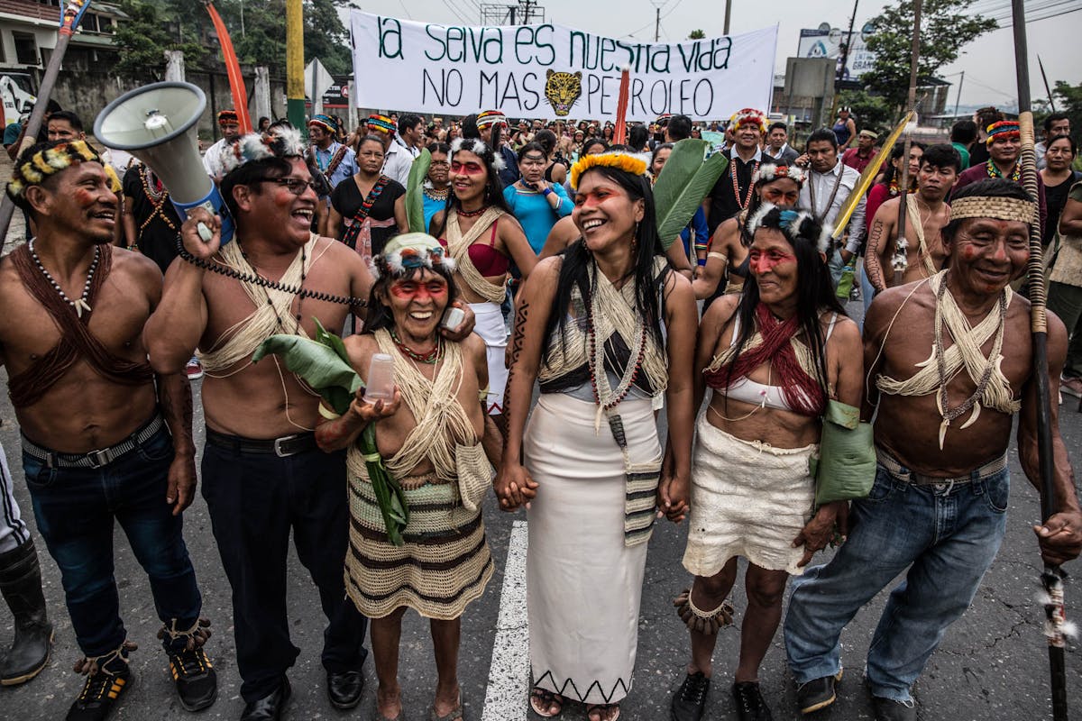 Znalezione obrazy dla zapytania waorani amazonian