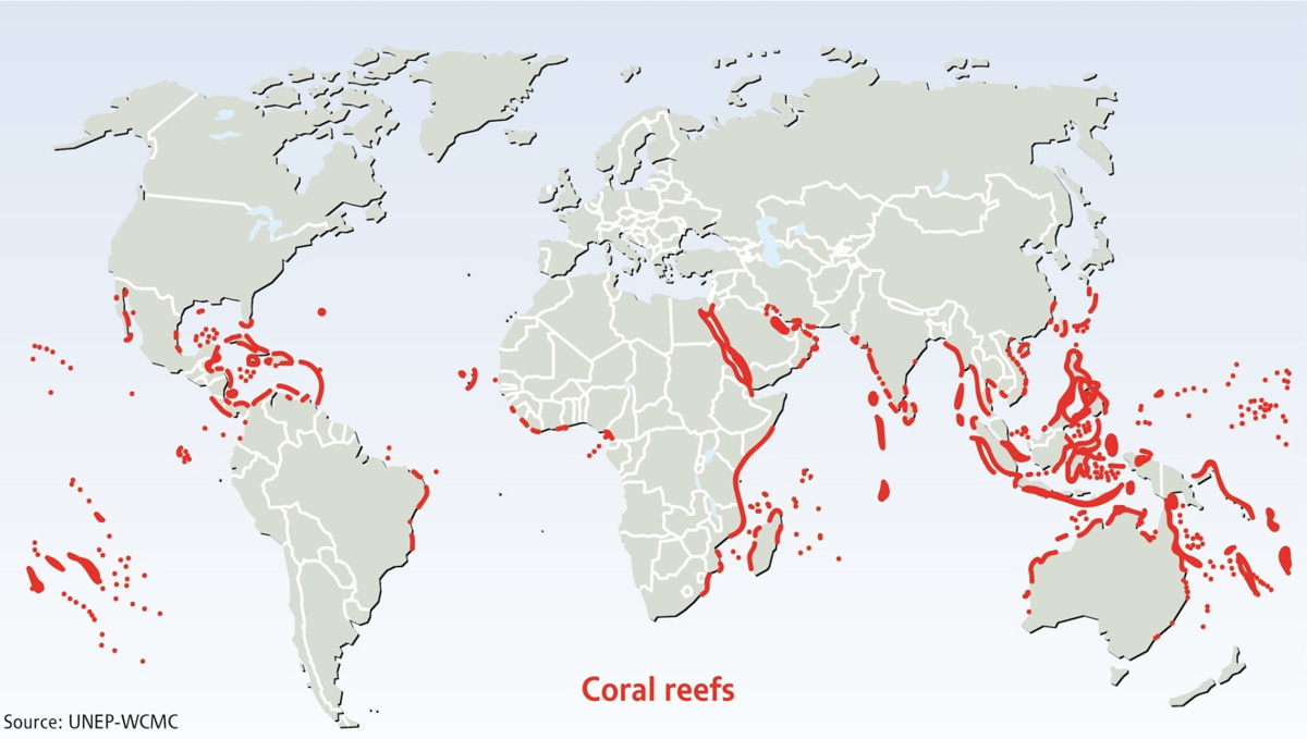 Fig 2 Global Coral Reefs UNEP WCMC 