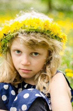 Flower Hat Girl