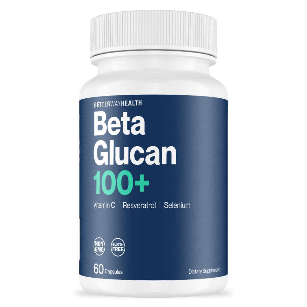 Beta Glucan 100+ | 60 capsules - Glucan 300® by AJ Lanigan and Better Way Health