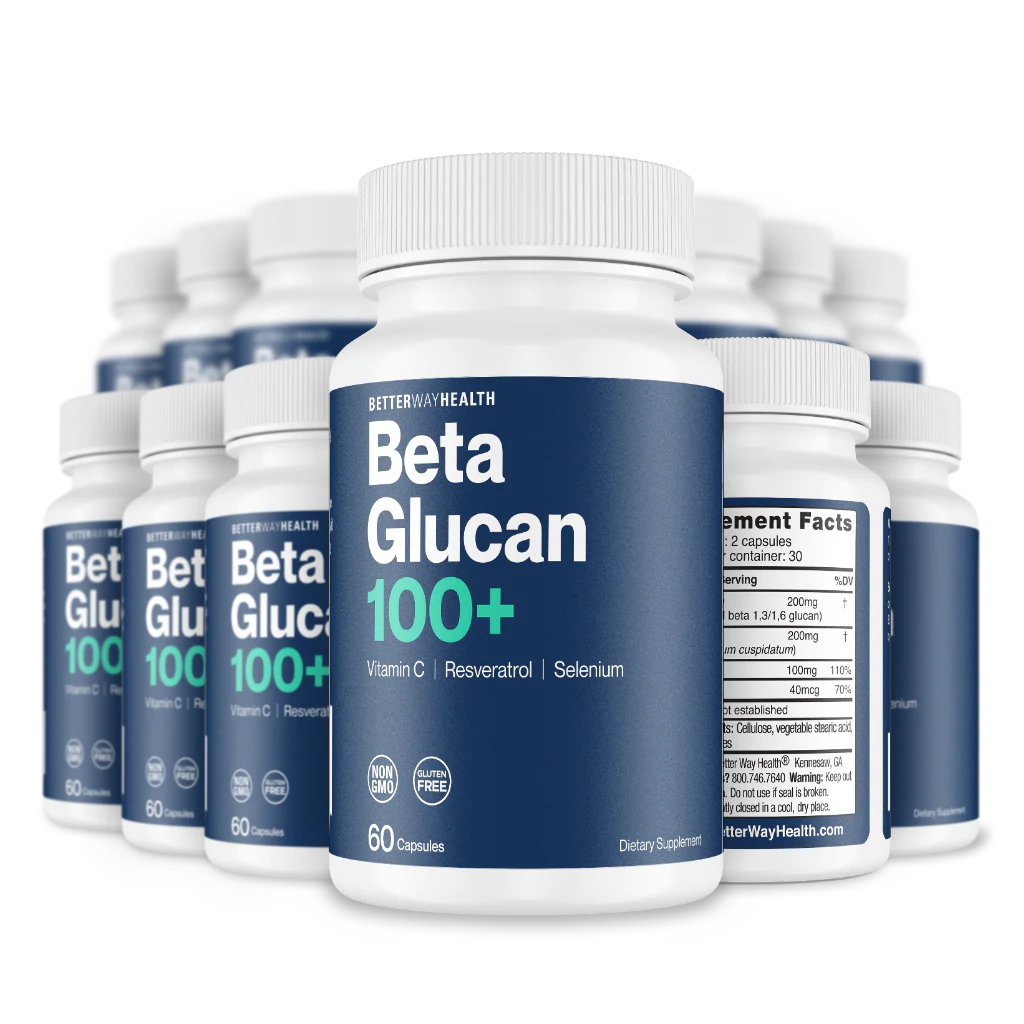 range of natural supplement beta glucan 100+