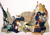 Order/Chaos 25 | Oil and mixed media on paper | 30 x 22 inches | 2010 thumbnail