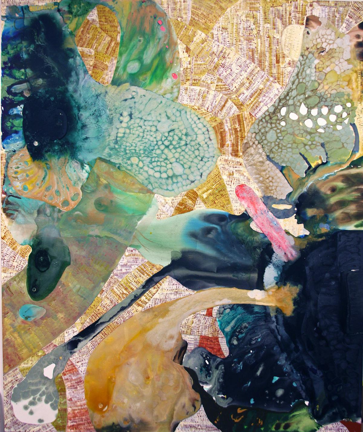 Untitled V | Oil and mixed media on canvas | 72 x 60 | 2008