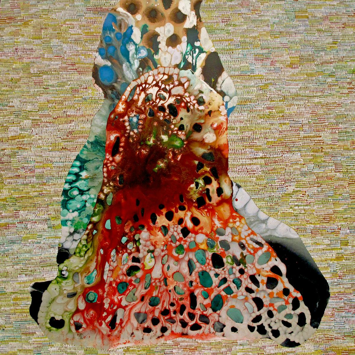 Dualities 6 | Oil and mixed media on canvas | 60 x 60 inches | 2009
