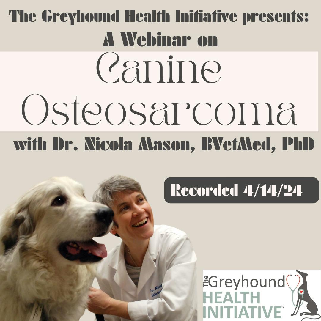 Canine Osteosarcoma Webinar Recording