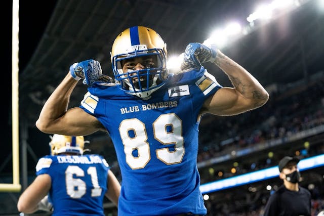 SOURCE: BLUE BOMBERS/TWITTER
