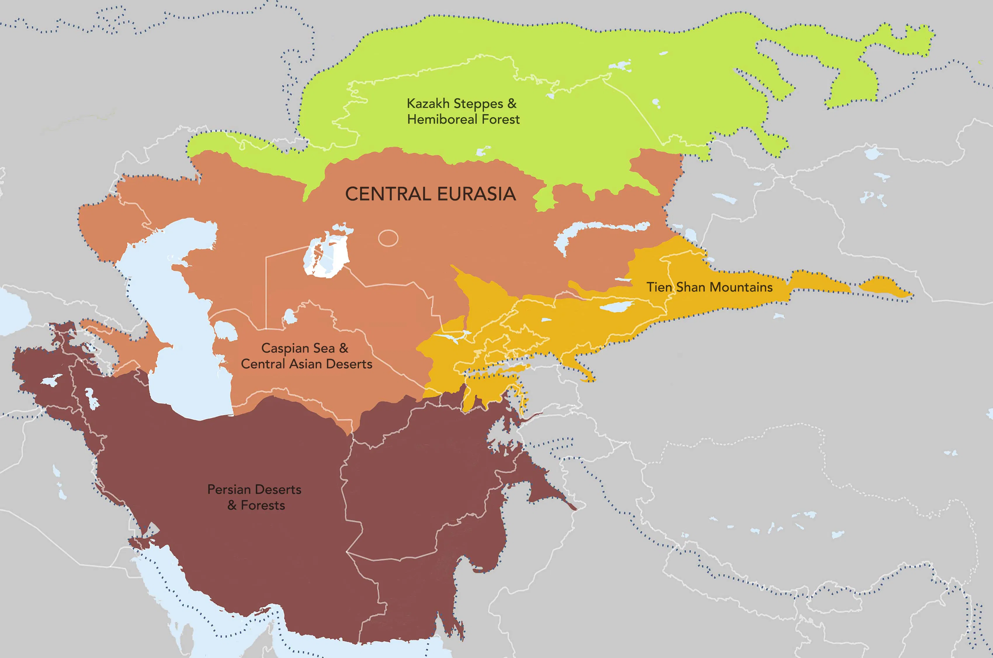 Central Eurasia One Earth