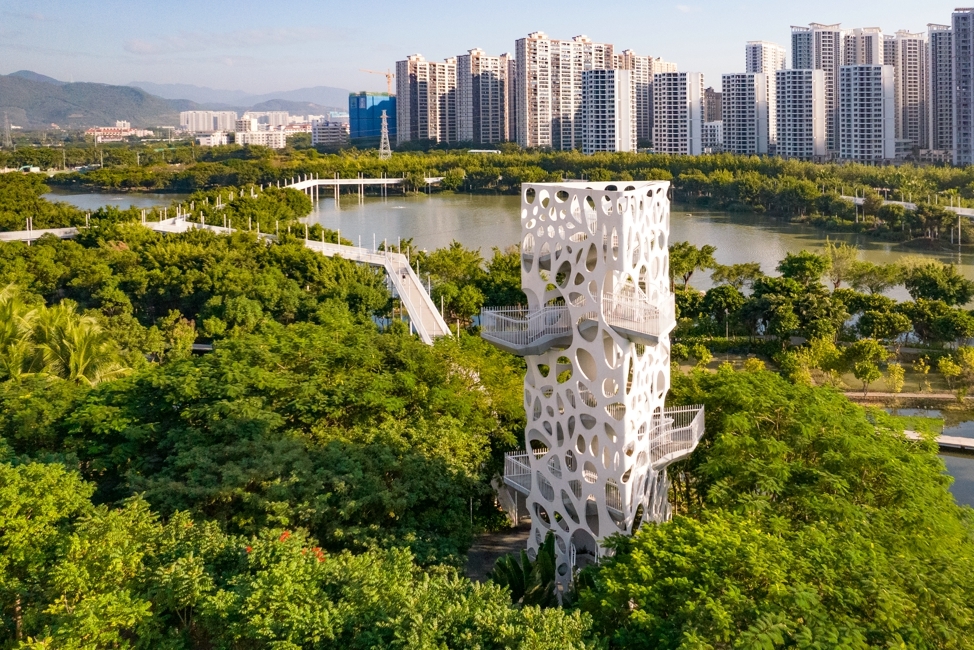 Sanya Dong'an Wetland Park.