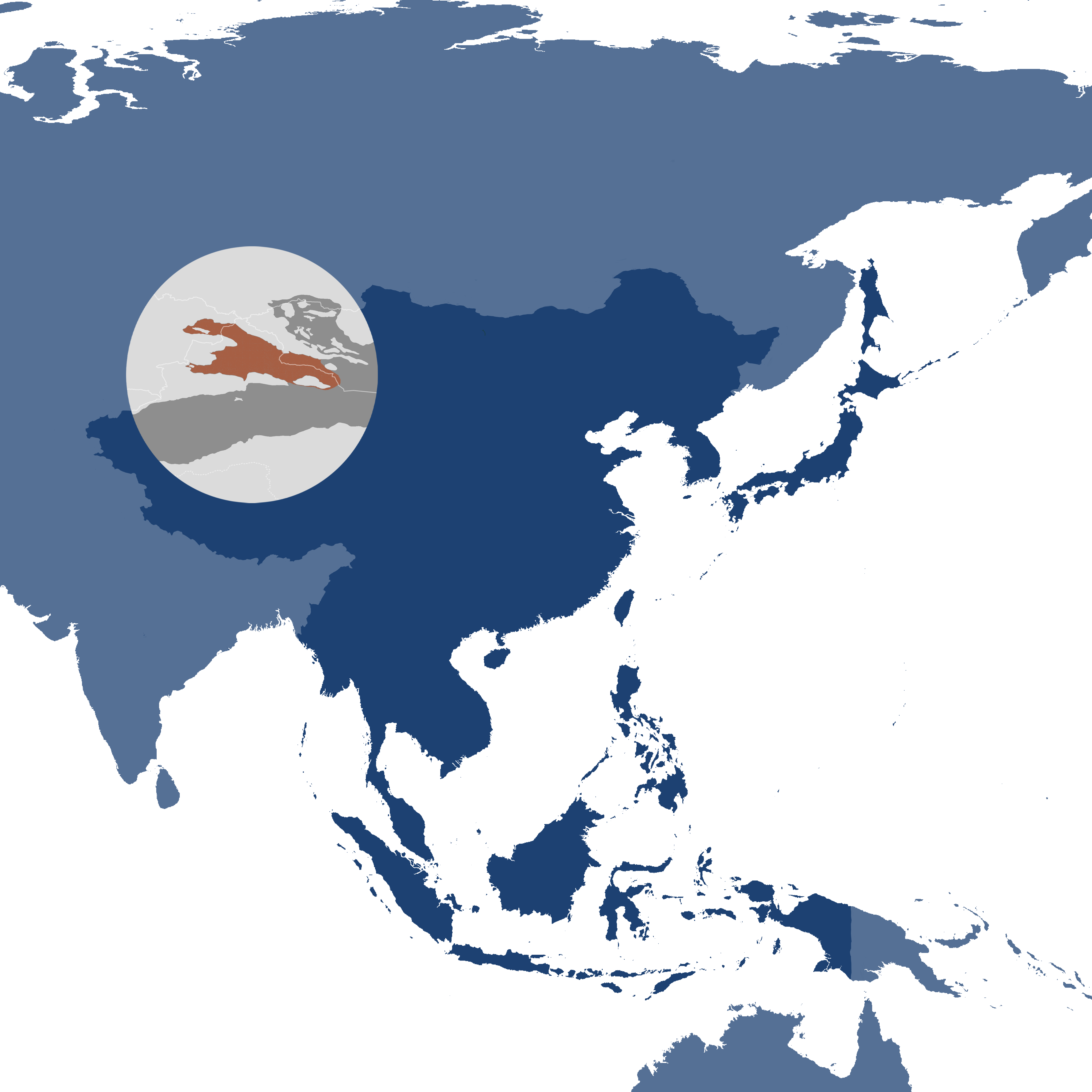 The Junggar & Alashan Semi-deserts bioregion (PA38), located in the East Asian Deserts subrealm of Eastern Eurasia.