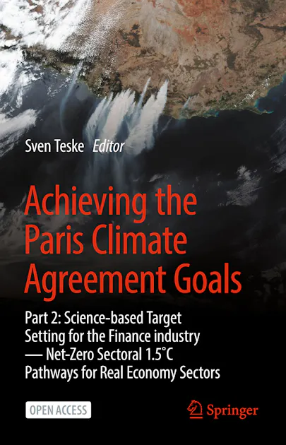 Achieving the Paris Climate Agreement Goals Part 2: Science-based ...