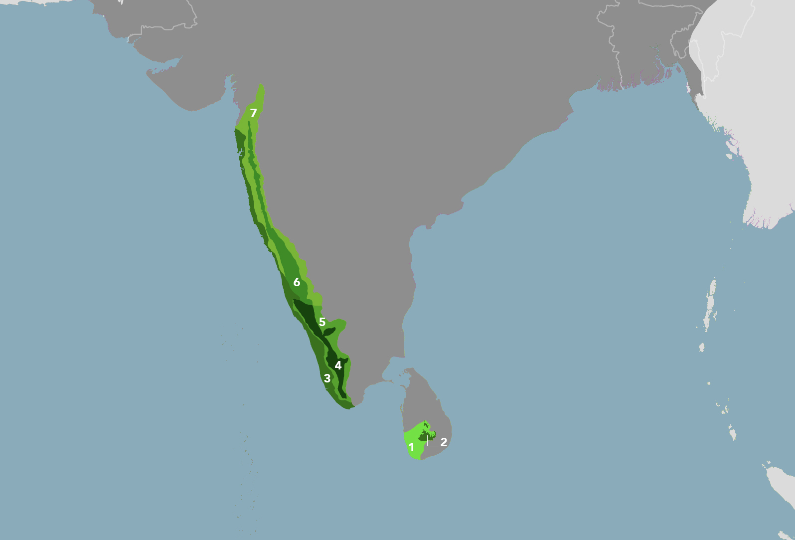 Indian Tropical Coastal Forests bioregion (IM2) Indian Tropical Coastal Forests bioregion (IM2)