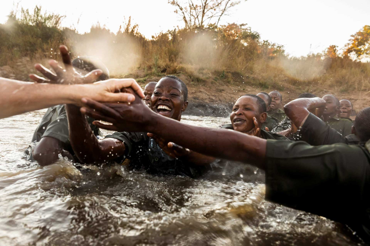 Akashinga rangers. Image credit: Courtesy of Adrian Steirn