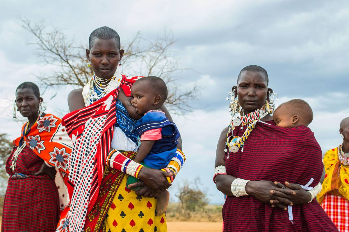 Maasai mothers. Image credit: Creative Commons, Jobmukuria