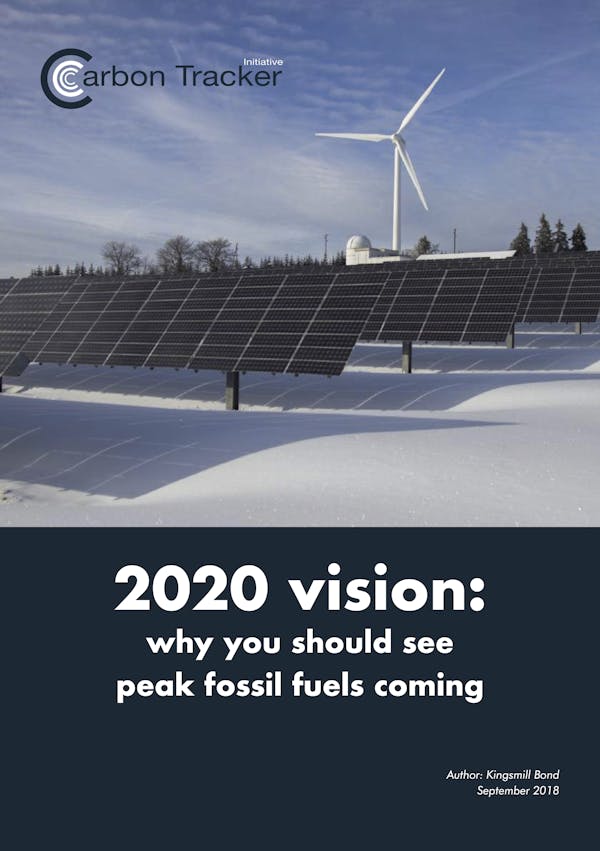 2020 Vision: why you should see the fossil fuel peak coming