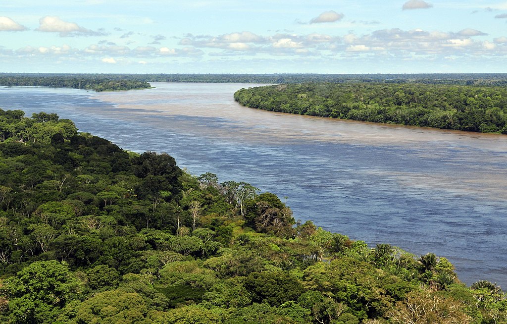 Amazon near Manaus, Brazil. Image credit: Creative Commons, Neil Palmer, CIAT, 2011.
