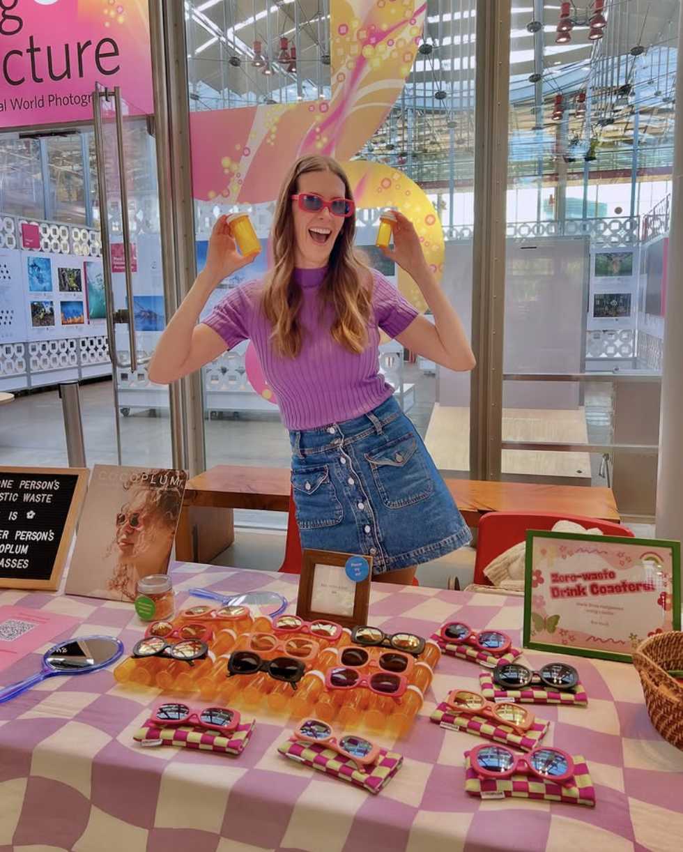 Cocoplum sunglasses are bold, functional, and 97% recycled—proof that sustainability can be stylish. Image Credit: Cocoplum IG. Cocoplum sunglasses are bold, functional, and 97% recycled—proof that sustainability can be stylish. Image Credit: Cocoplum IG.