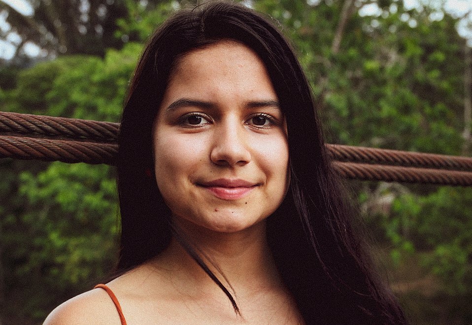 Helena Gualinga, activist and Co-founder of the youth coalition Polluters Out.