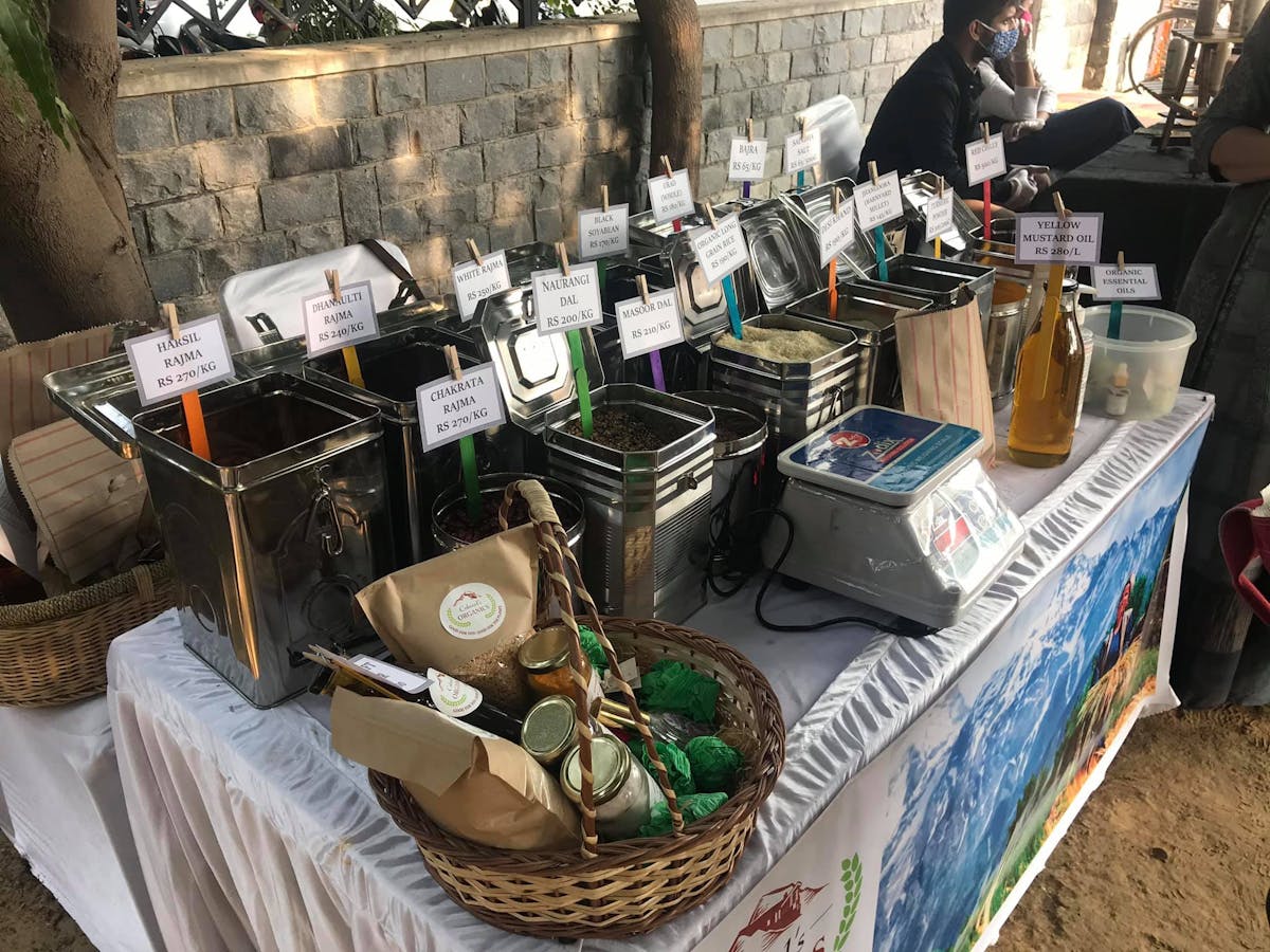 An organic farmers market produces hope for Gurugram in the face of pollution and Covid-19
