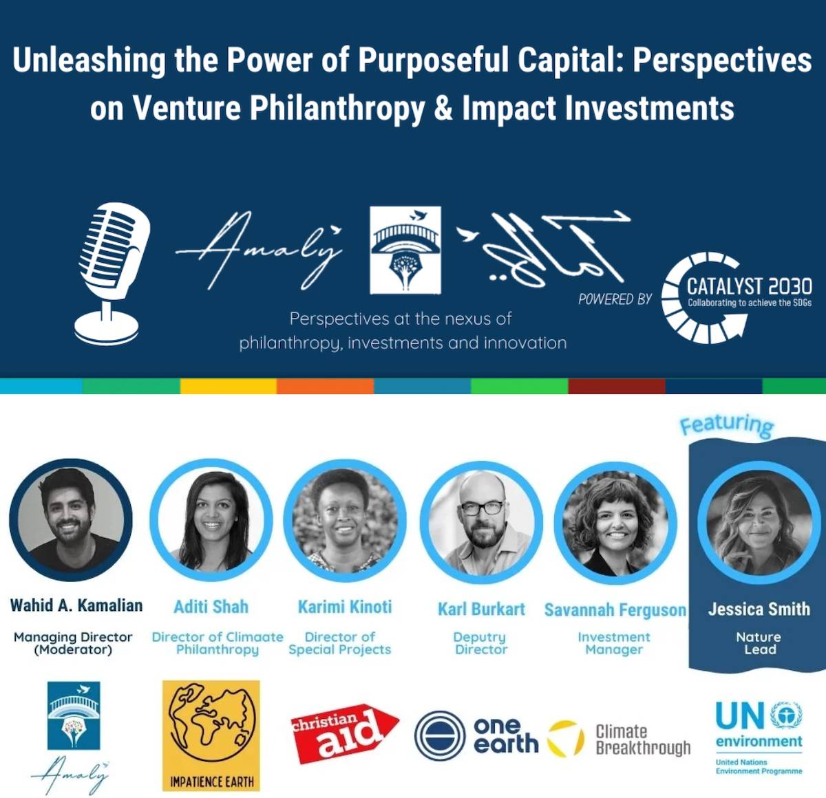 Unleashing the Power of Purposeful Capital: Perspectives on Venture Philanthropy & Impact Investments | Amaly Legacy Podcast