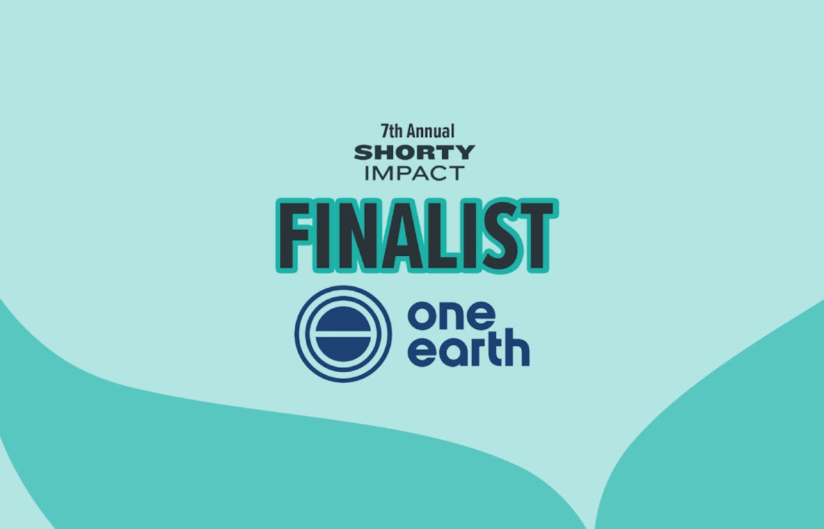 One Earth named finalist at 7th Annual Shorty Impact Awards