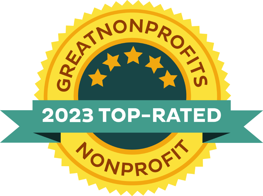 Honored as one of the first Top-rated Nonprofits in 2023 by Greatnonprofits.