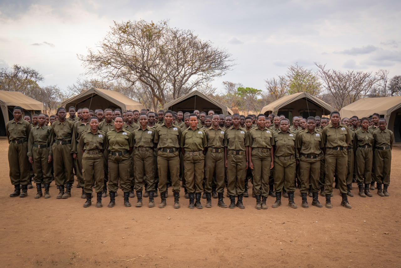 Akashinga lineup. Image credit: Courtesy of Kim Butts