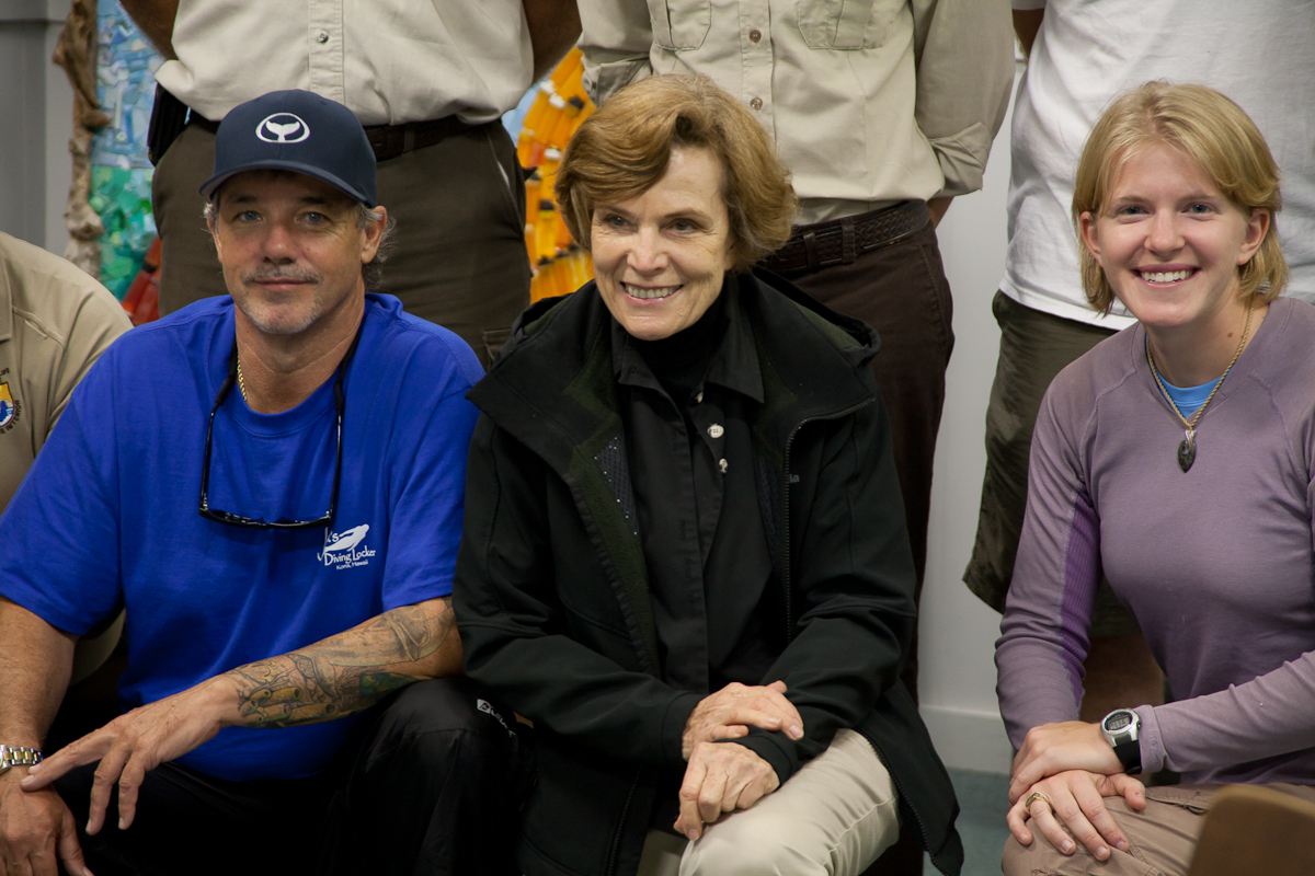 Dr. Sylvia Earle. Image credit: Creative Commons, USFWS