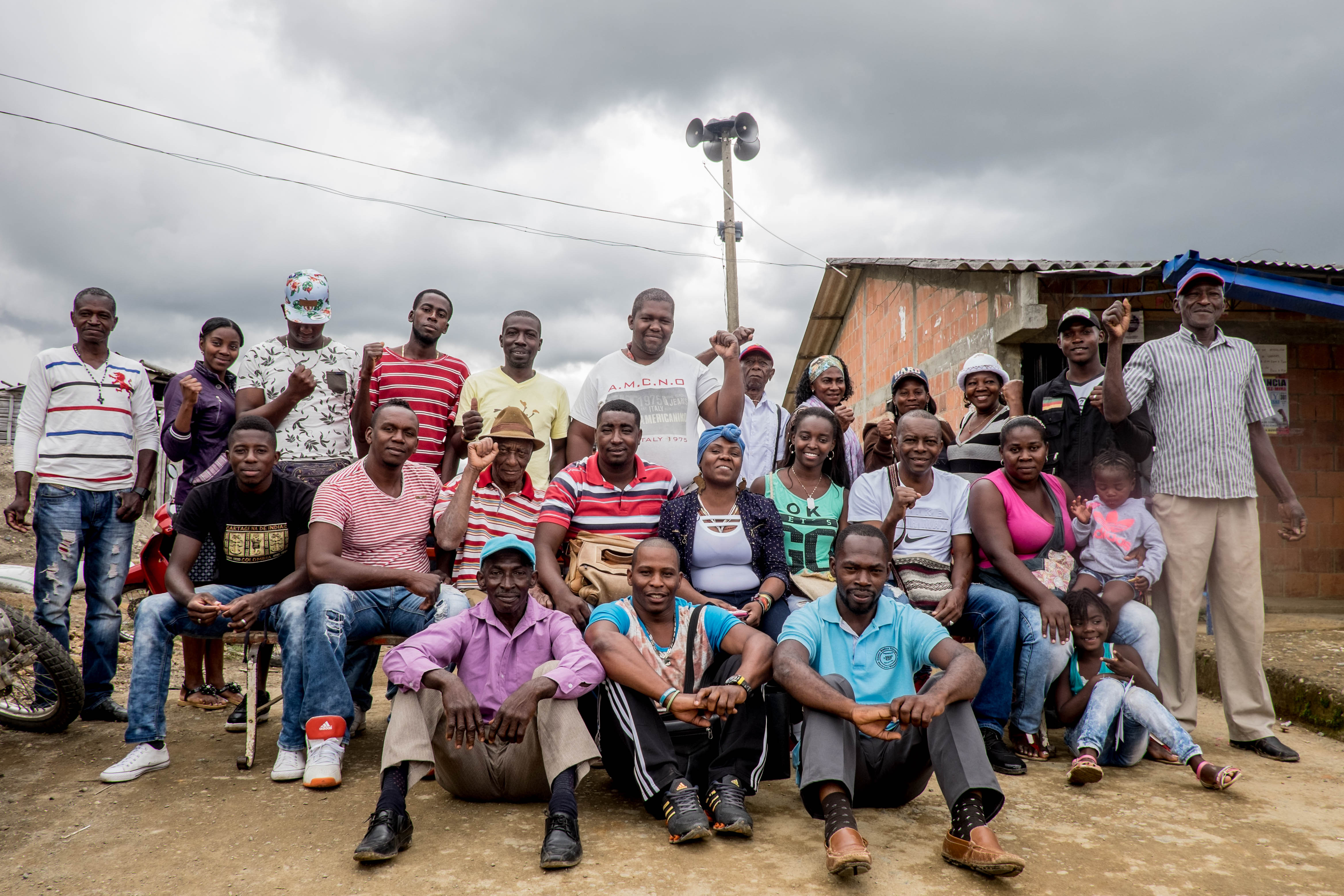 Francia Marquez, the Afro-Colombian rights activist campaigning