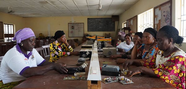 How women in Sierra Leone are powering health clinics with solar energy