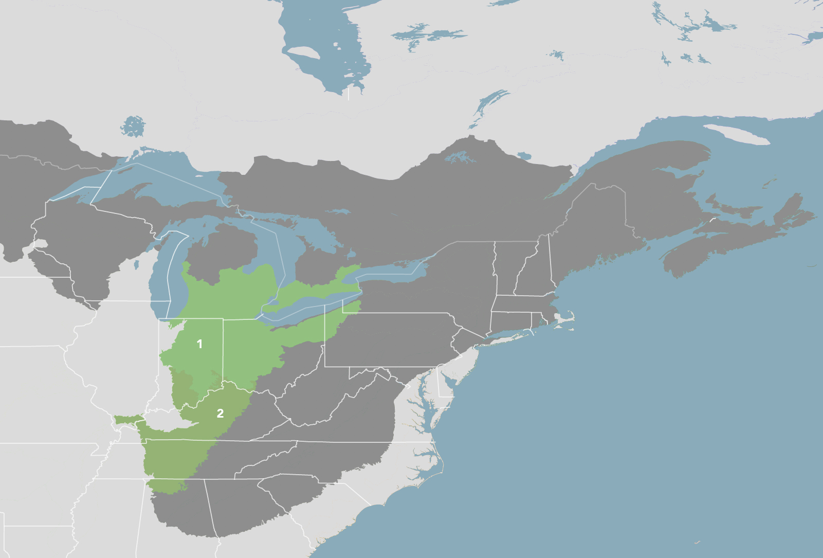 Interior Plateau & Southern Great Lakes Forests (NA23) | One Earth