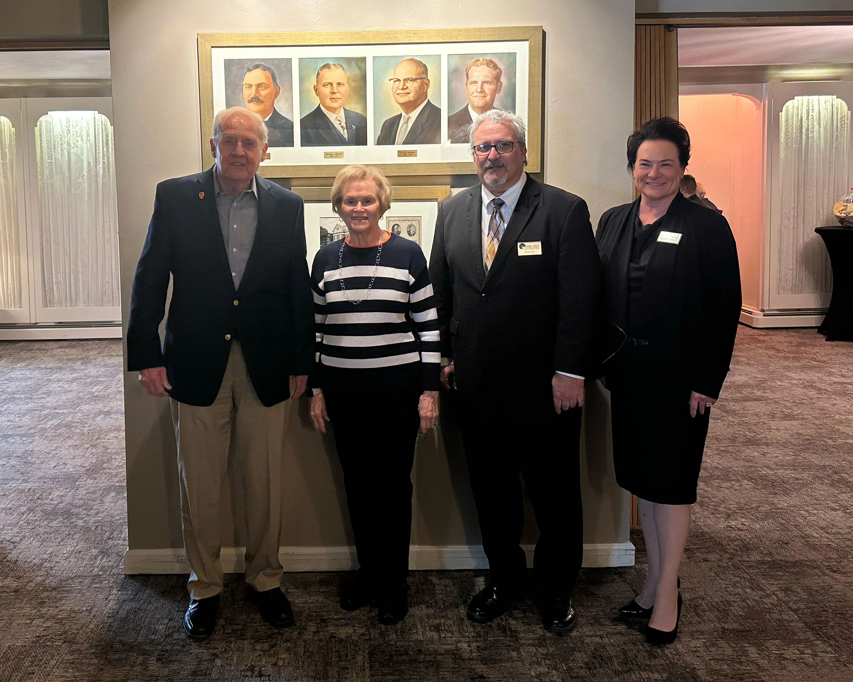 Mr. & Mrs. Pete Rebold and Mark Ivey — Former Owners
