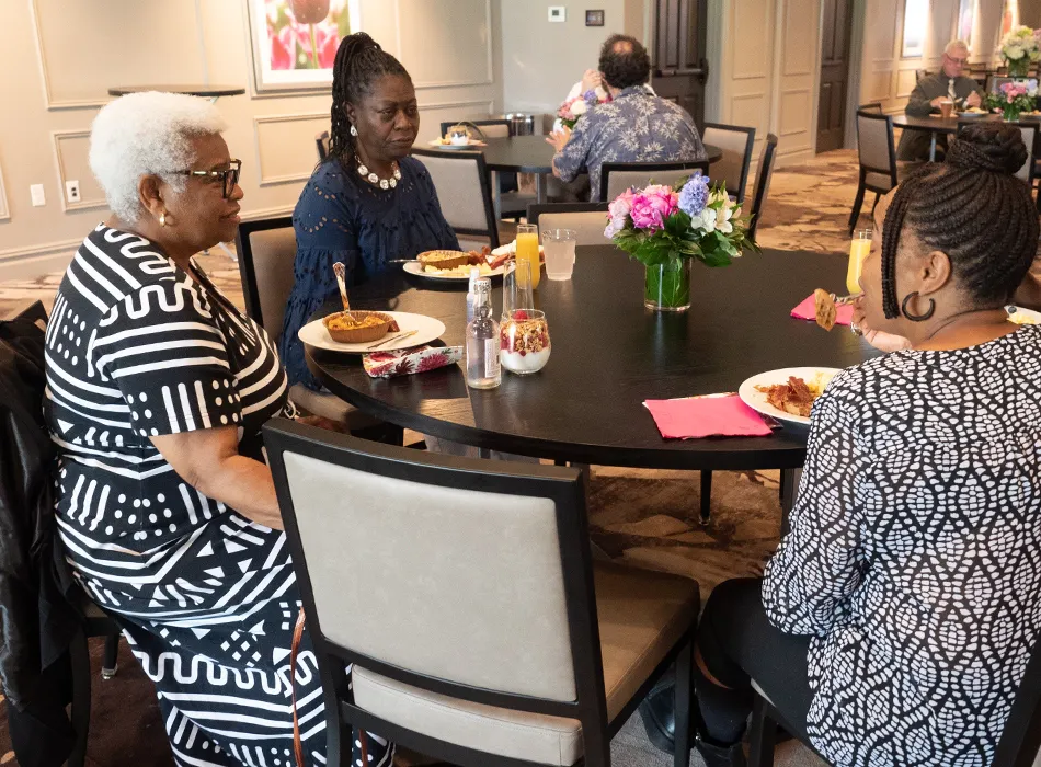 After Services Reception / Repast in our Event Center
