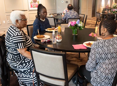 After Services Reception / Repast in our Event Center