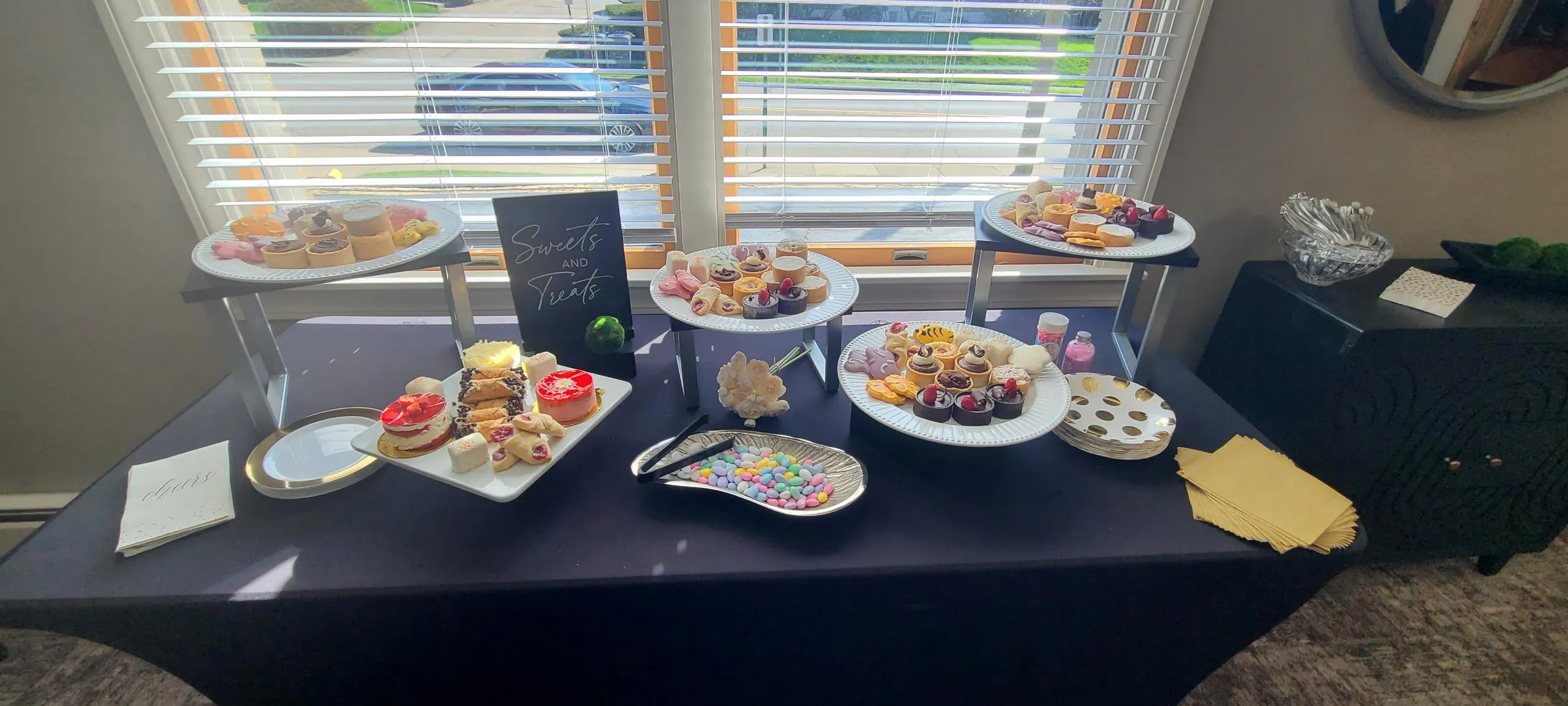 Dessert Set Up Example