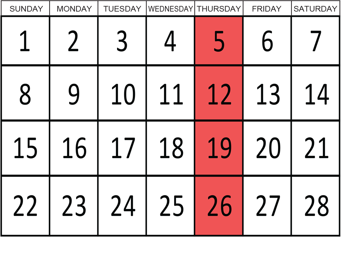 February 2026: No removals this month.