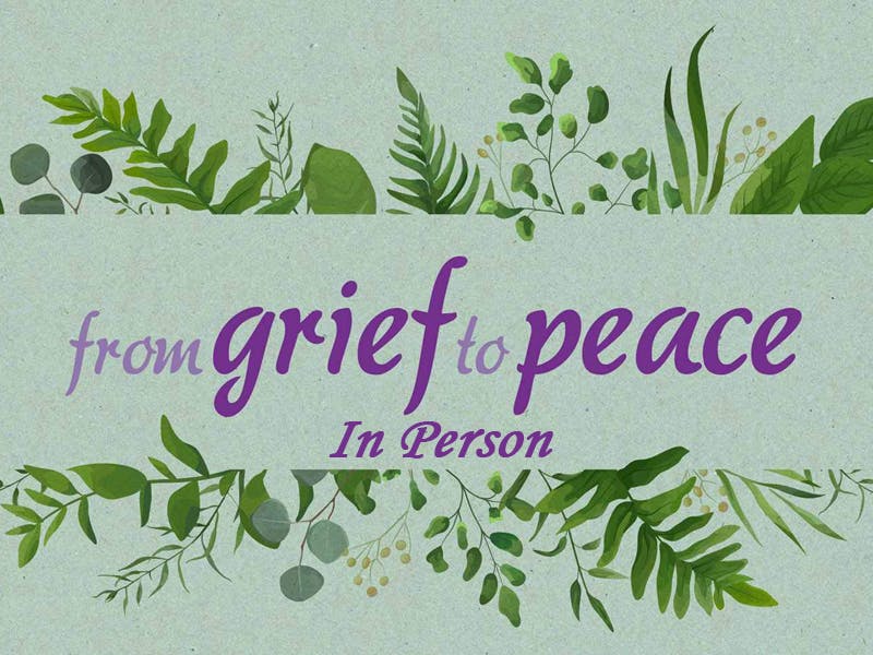 Grief to Peace October 2022