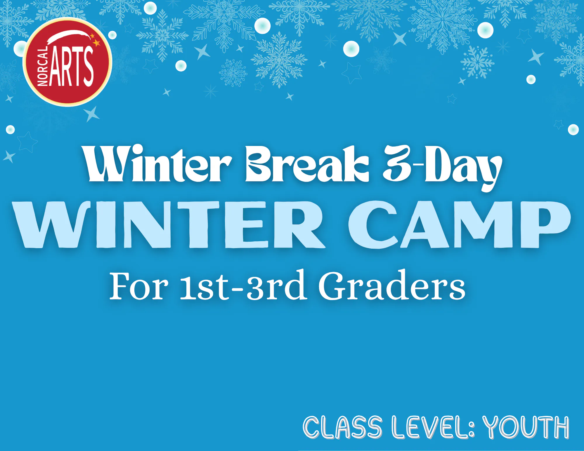 Winter Break 3-day Camp 2026 - 1st - 3rd 