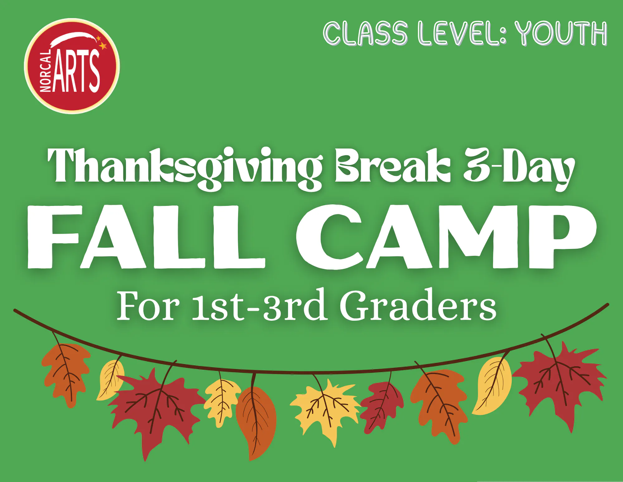 Thanksgiving Break 3-day Camp 2026 - 1st - 3rd 