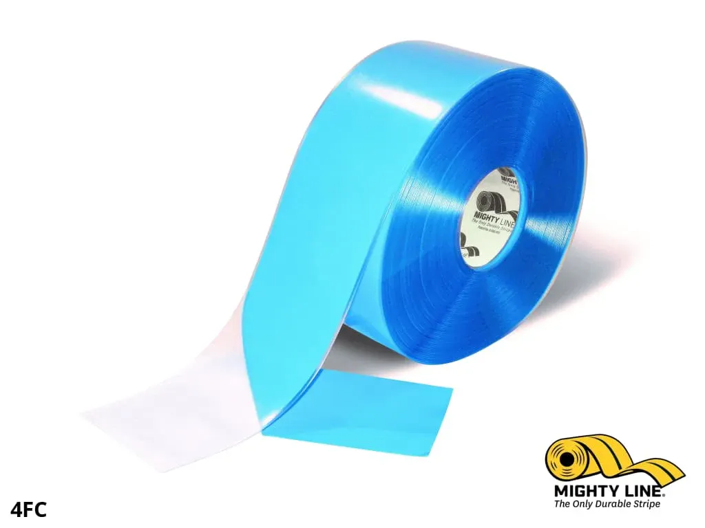 Clear Heavy-Duty Floor Tape — 50 MIL Thick