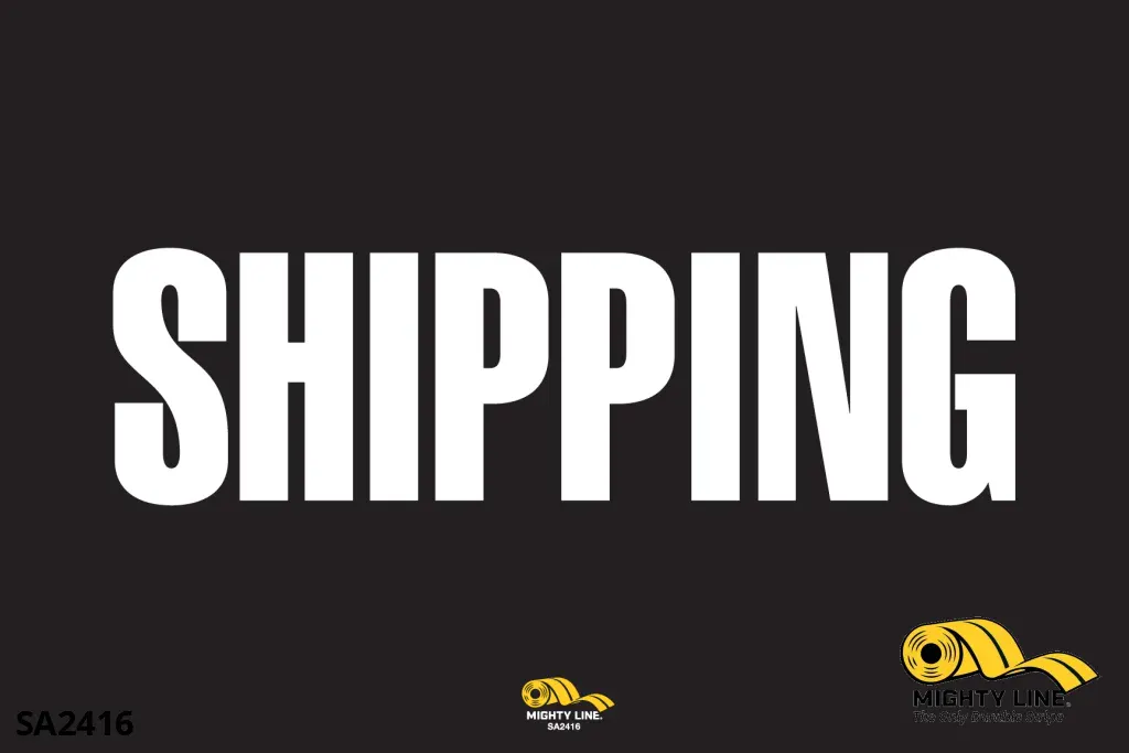 Shipping & Area Identification