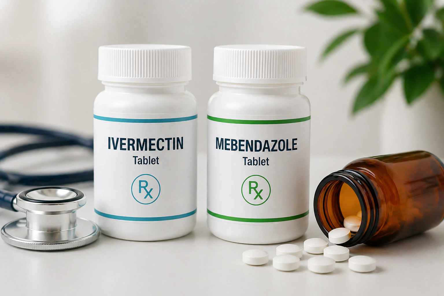 Ivermectin and Mebendazole