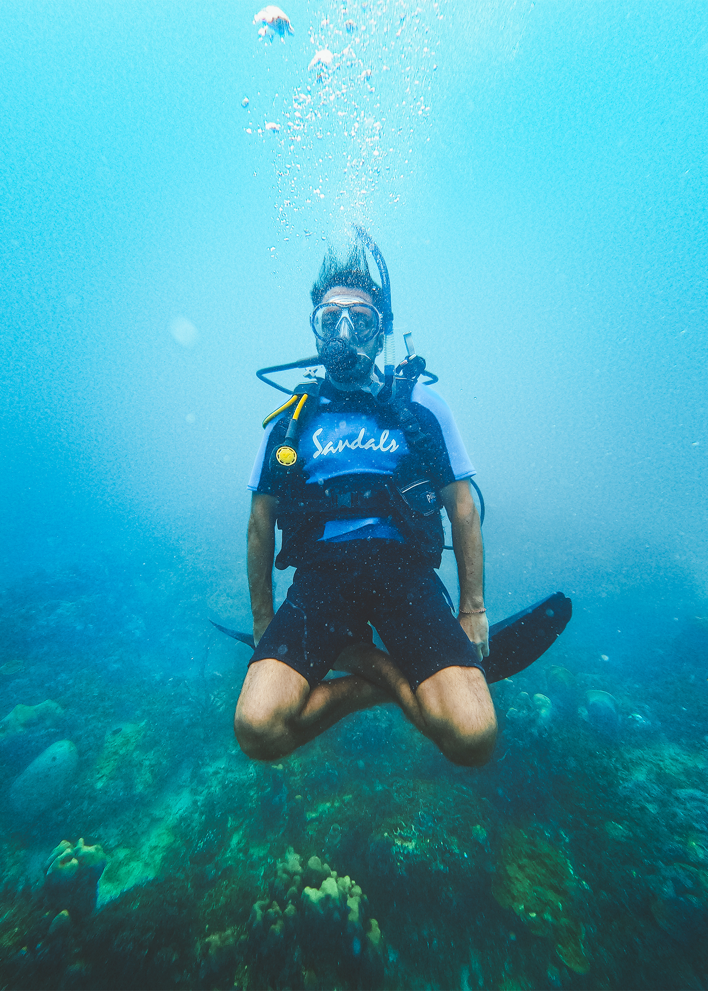 underwater sandals