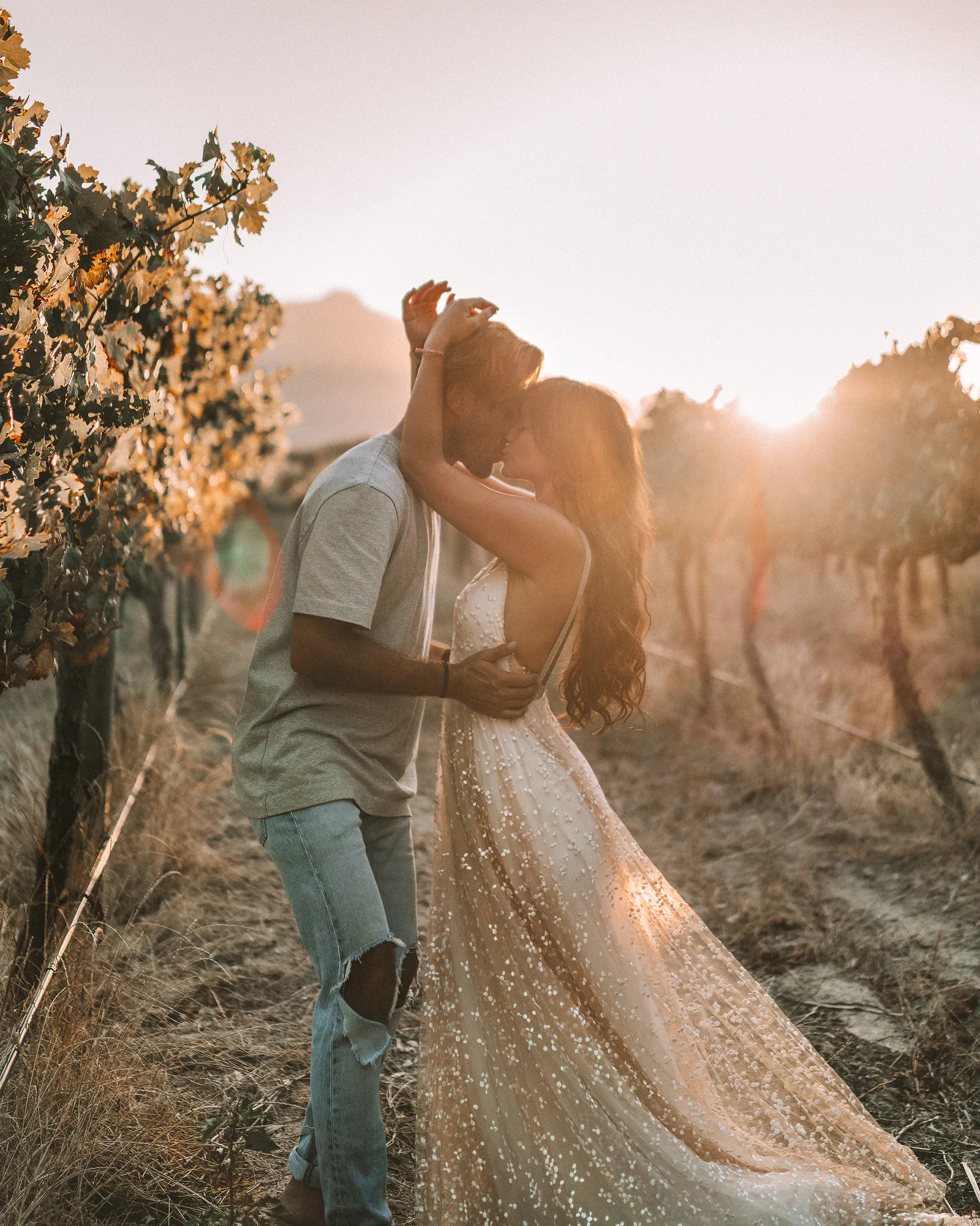Around The World in Grace Loves Lace Wedding Dresses