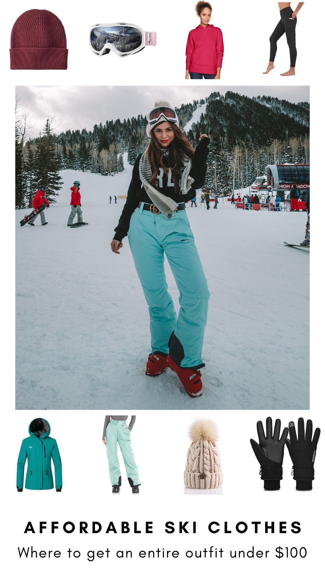 12 Cute Ski Outfits & Accessories for your Next Trip to the Slopes