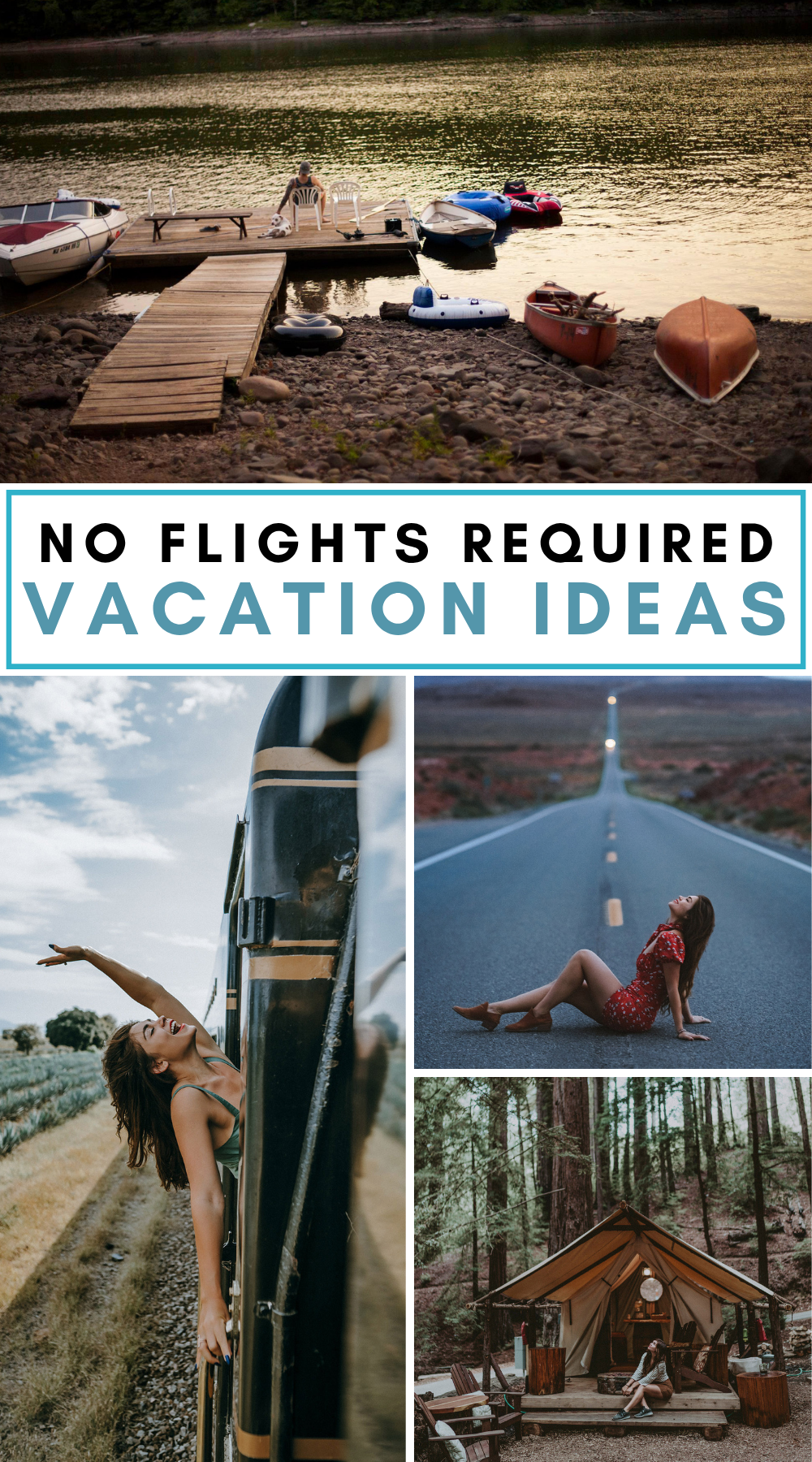 Find the best vacation ideas that don't require flights! From scenic road trips and lakeside escapes to spa retreats and cozy cabins, this guide delivers bucket list vacation ideas perfect for any traveler. Explore vacation ideas beyond flying and start planning your next unforgettable escape! | road trip vacations | staycation ideas | car travel escapes | no fly travel ideas | driveable vacation spots | weekend getaway ideas | road trip travel | vacation ideas on a budget