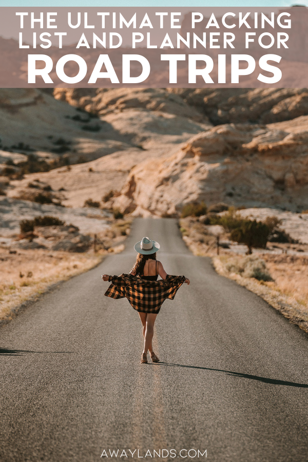 The key to a great road trip isn’t just about the route or the playlist - it’s about knowing what to bring on a road trip. Because once you’re out there, between towns or deep in a national park, the last thing you want is to realize you forgot something important. Here’s the ultimate road trip packing list to give you everything you need to pack for a road trip. | car travel packing list | what to pack for a road trip | road trip packing ideas | road trip packing tips