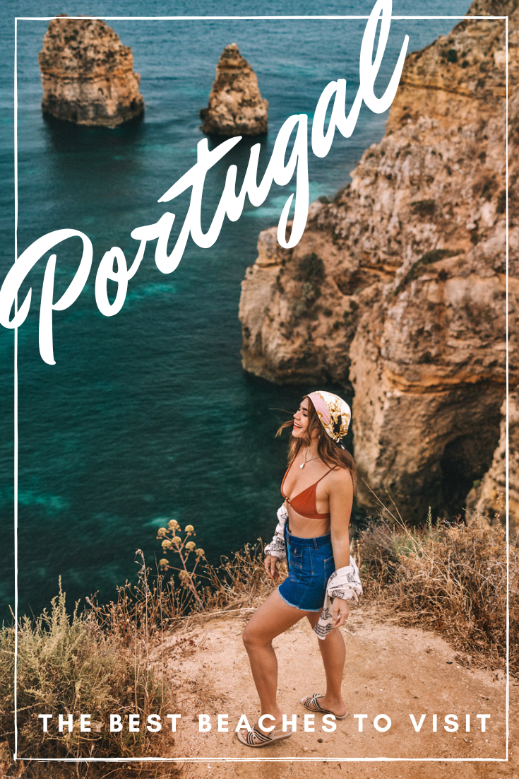 Portugal's Algarve has some of the beach beaches in Europe for swimming, for photos, and for an epic hike. An easy 3-hour drive from Lisbon, you can be at the best beaches in Portugal, exploring the coastlines from The West Algarve to Lagos to Faro and all the fishing villages and beach towns along the way. | best algarve beaches | best beaches in algarve | best beach algarve | algarve portugal best beaches | best beaches in the algarve